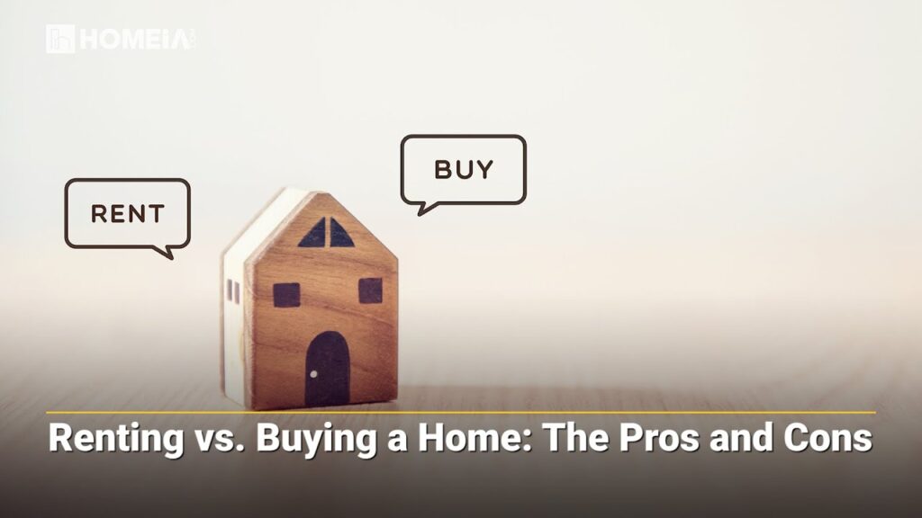 Renting vs. Buying: Pros and Cons