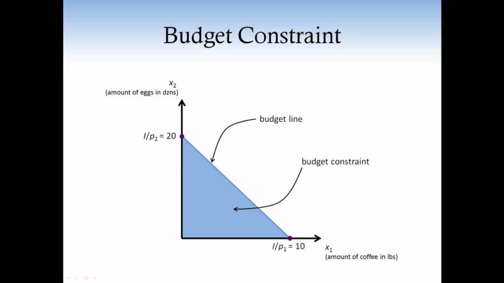 Budget constraints