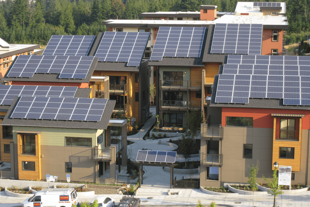 Net-zero energy buildings